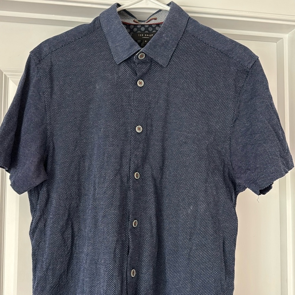 Ted baker short sleeve button shirt